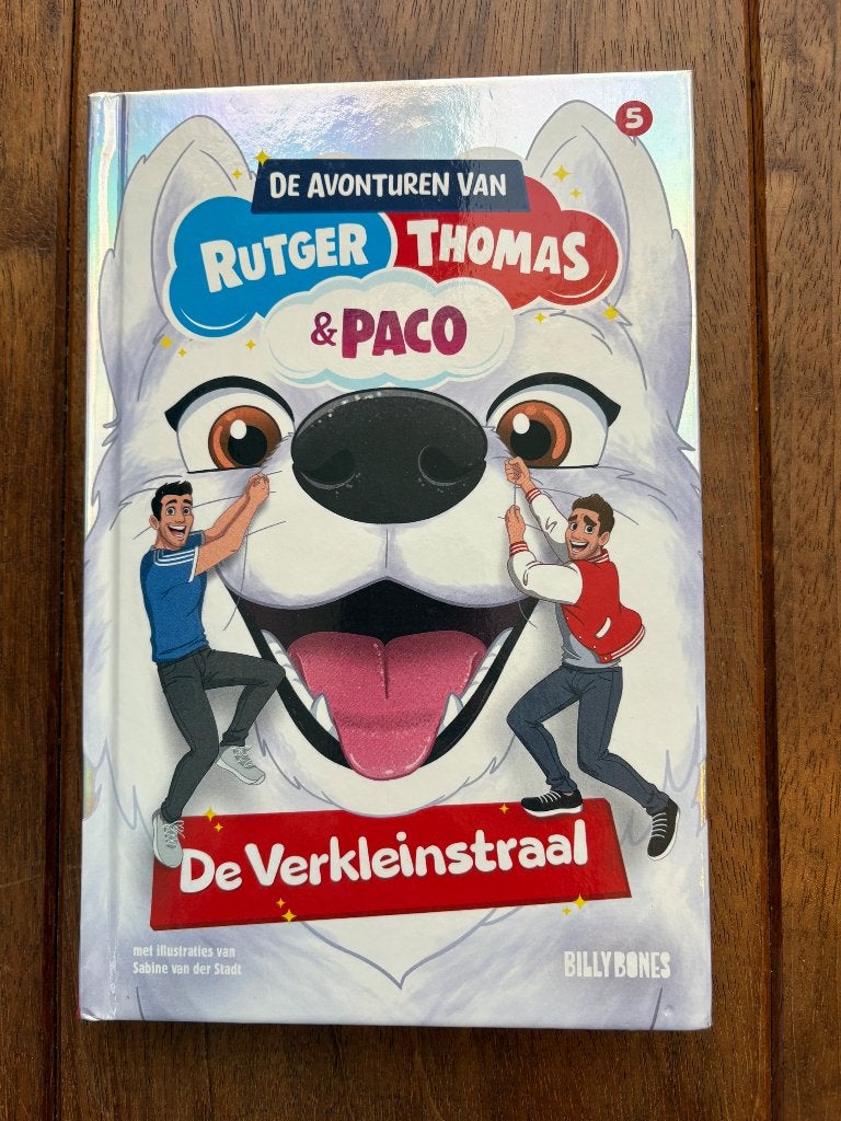 Rutger, Thomas en Paco 5 - De verkleinstraal NIEUW €11,95, Ophalen of Verzenden, Nieuw, Rutger, Thomas & Paco, Fictie algemeen