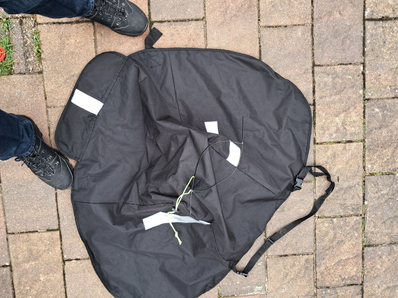 Beenkleed, Ophalen, Gebruikt