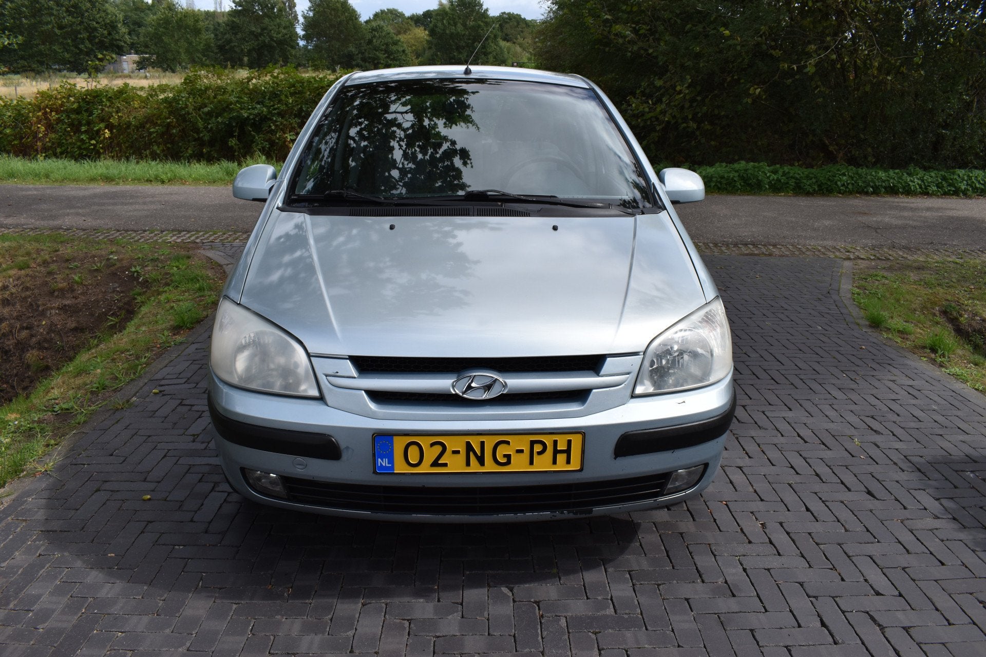 Hyundai Getz 1.3i GLS 5drs Airco Nette Auto (bj 2003), Auto's, Voorwielaandrijving, 4 cilinders, Origineel Nederlands, Bedrijf