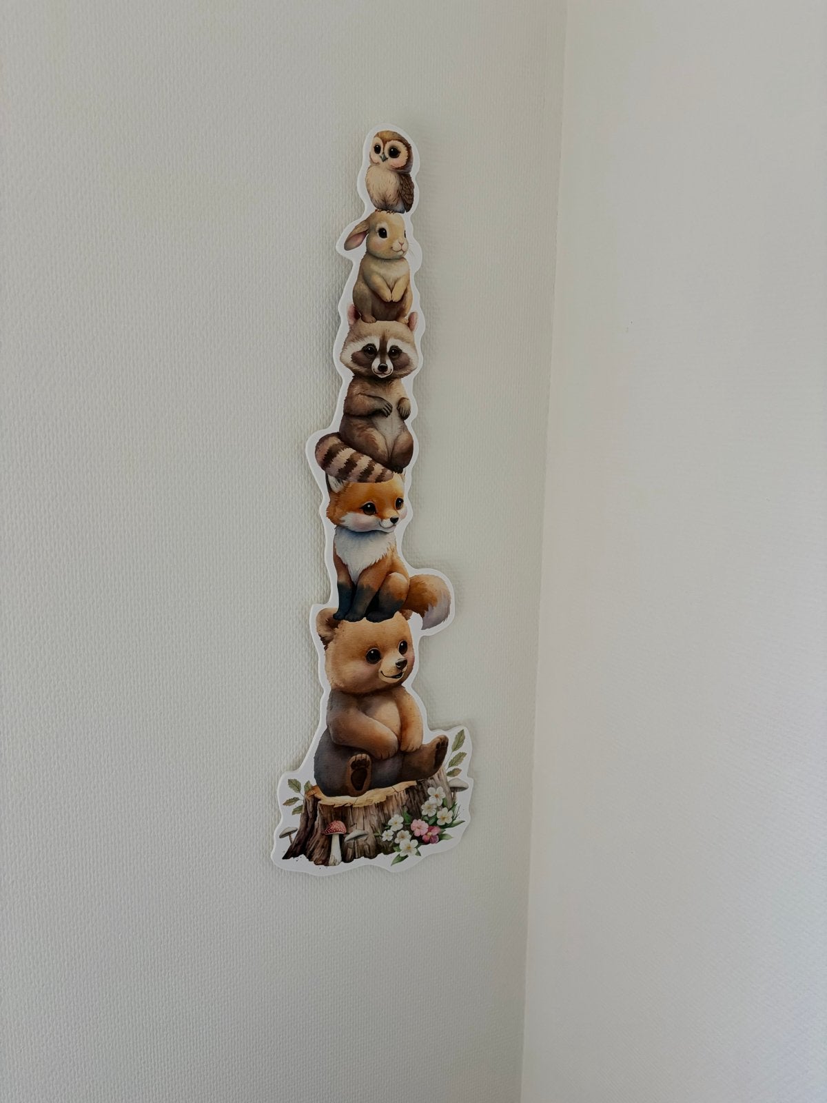 Muurdecoratie Waggel en vriendjes - Bosdieren, Ophalen, Zo goed als nieuw