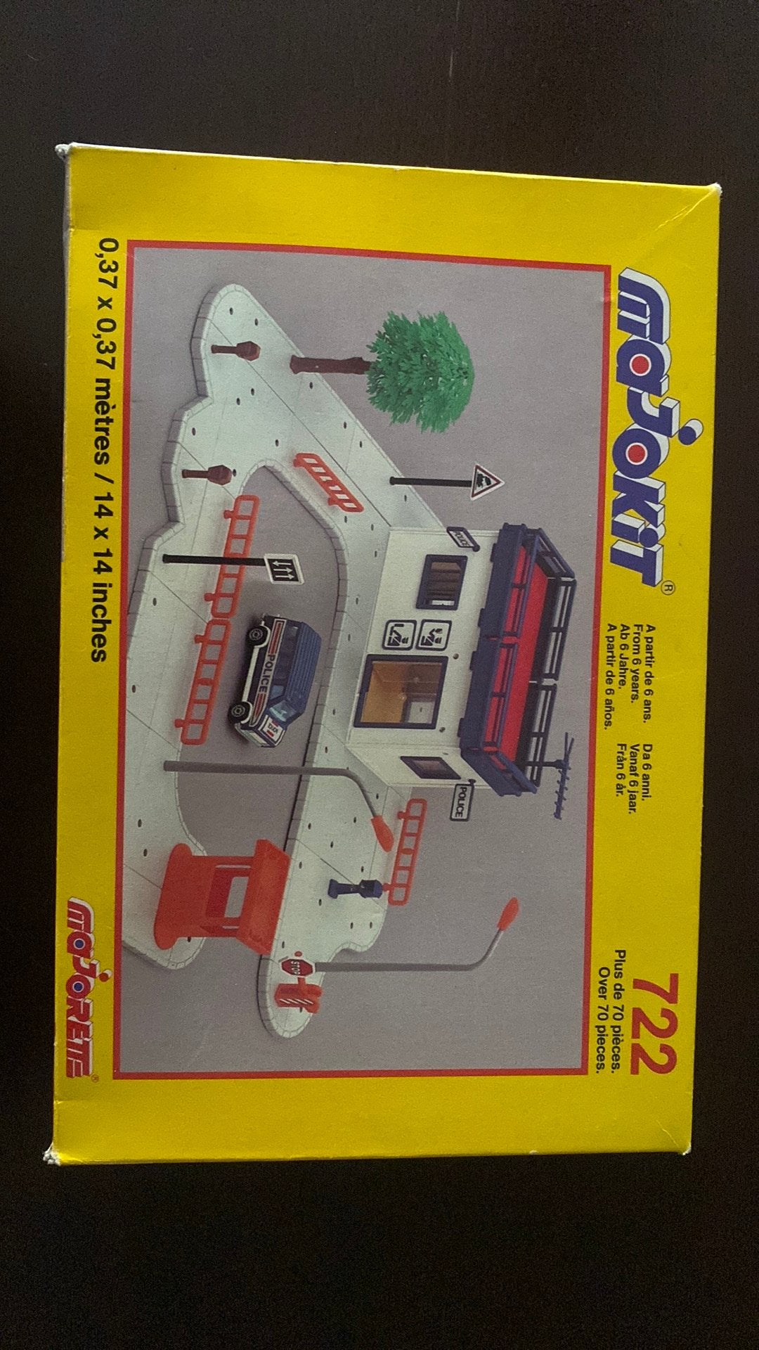 Majokit Politiebureau Set 722 - Vintage Speelset, Kinderen en Baby's, Ophalen of Verzenden, Gebruikt, Overige merken