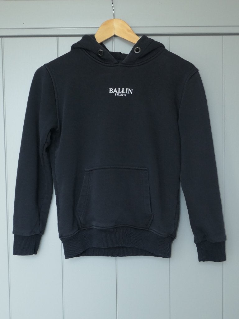 Hoodie donkerblauw | 152 | Ballin, Gebruikt, Trui of Vest, Ophalen of Verzenden, Ballin