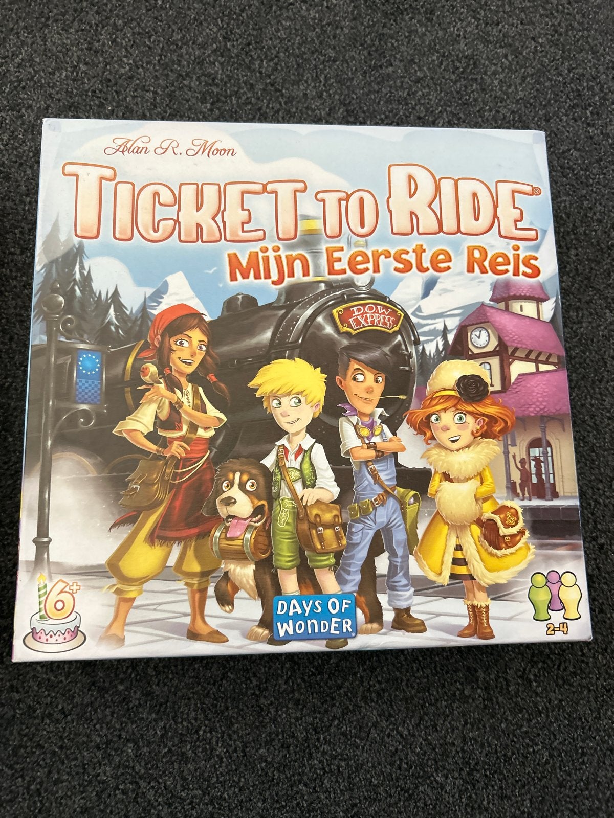 Ticket to Ride: Mijn Eerste Reis - Familiespel, Hobby en Vrije tijd, Gezelschapsspellen | Bordspellen, Drie of vier spelers, Ophalen of Verzenden