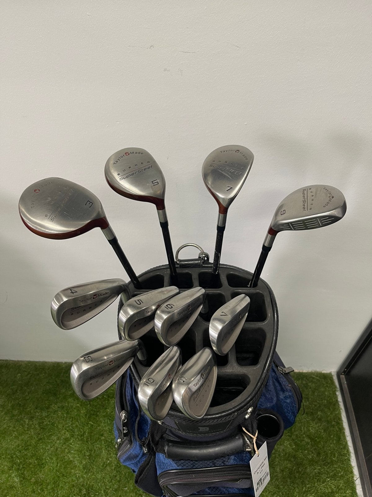 TaylorMade supersteel complete heren golfset (senior), Overige merken, Set, Gebruikt, -