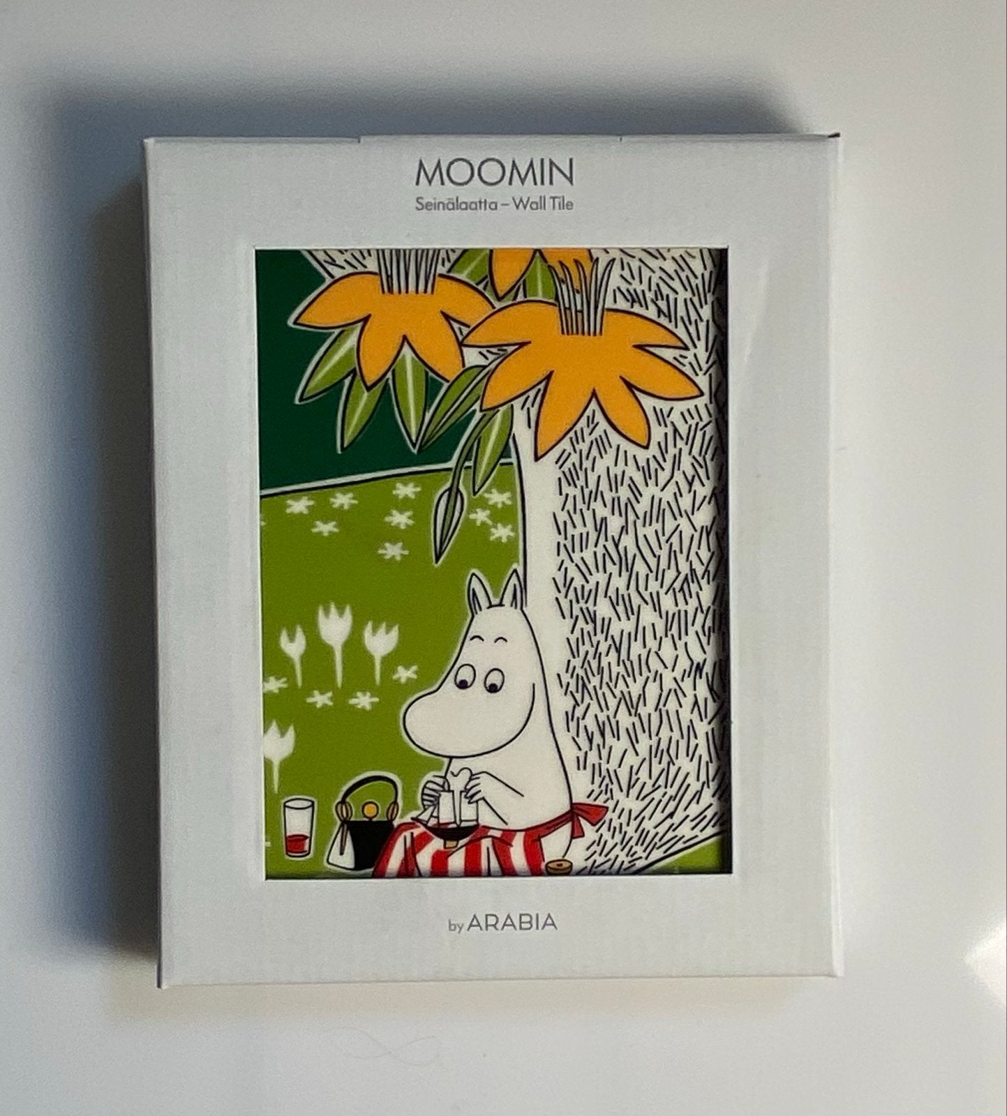 Moomin Muumi Keramische Wandtegel "Deco Tree" by Arabia, Ophalen of Verzenden