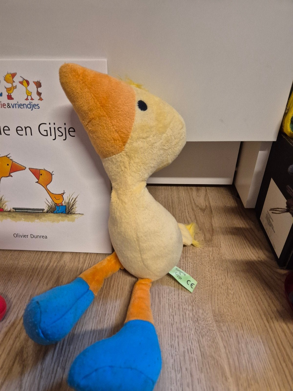 Gonnie en Gijsje knuffels met boek, Boeken, Ophalen of Verzenden