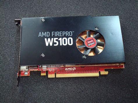 AMD Sapphire AMD FirePro W5100 4GB - FirePro W5100 GDDR5, PCI-Express 3, Gebruikt, AMD, DisplayPort