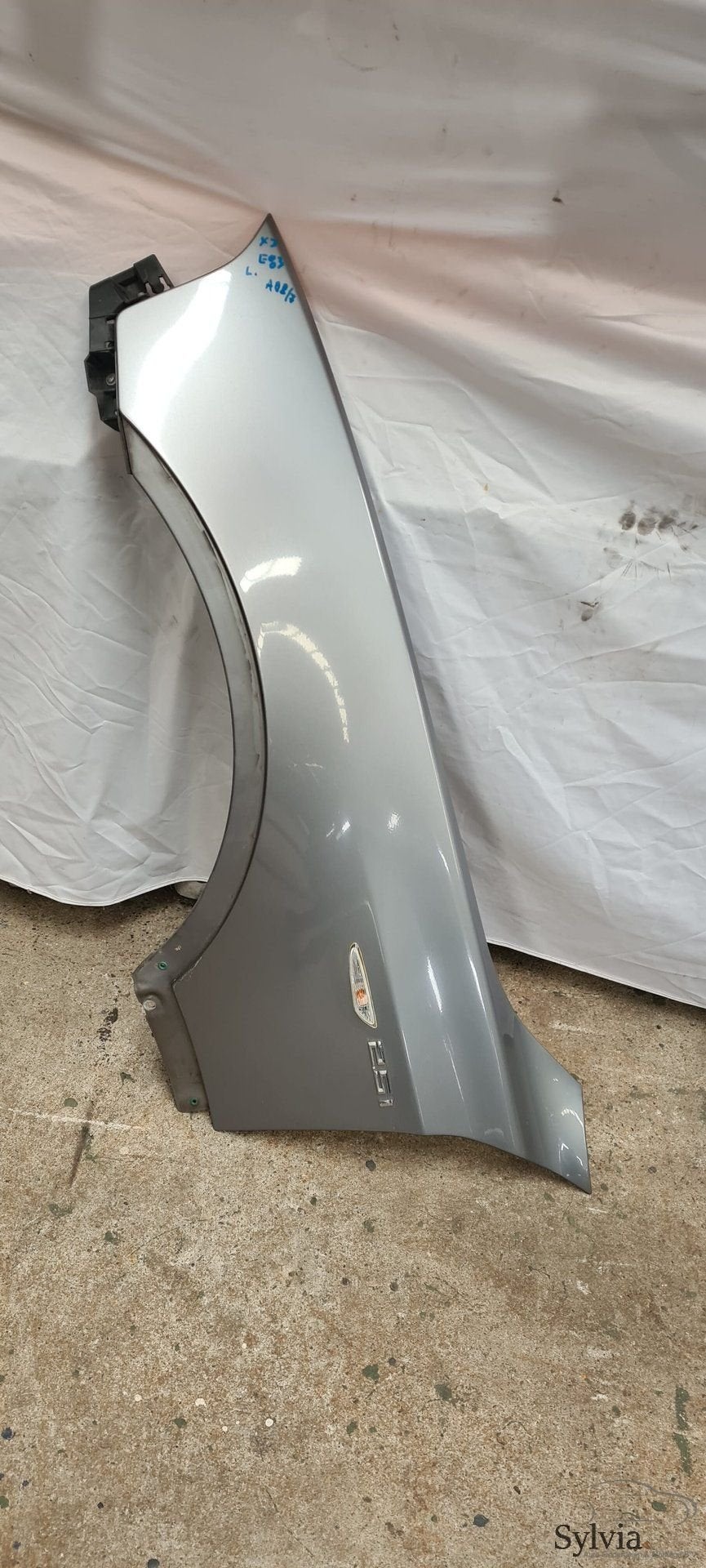 Voorscherm Spatbord Links BMW X3 E83 silbergrau metallic (A0, Auto-onderdelen, Gebruikt, -, -, Ophalen of Verzenden