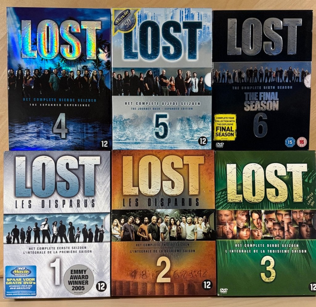 Lost De Complete Serie Seizoen 1 t/m 6 DVD Boxset (NL), Cd's en Dvd's, Engels, Nederlands, Ophalen of Verzenden, Zo goed als nieuw