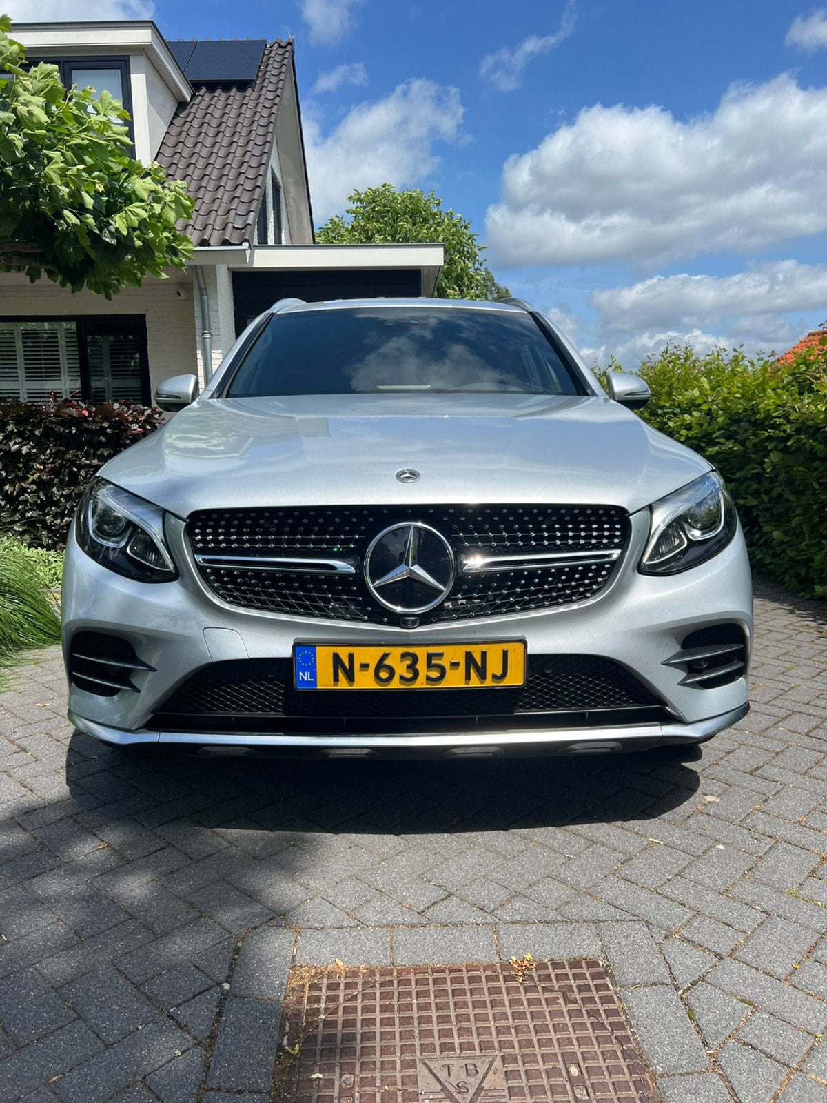 Mercedes-Benz GLC 350 d 258pk 4MATIC 9G-TRONIC 2019 Grijs, Auto's, Mercedes-Benz, 258 pk, 1795 kg, 2987 cc, Leder