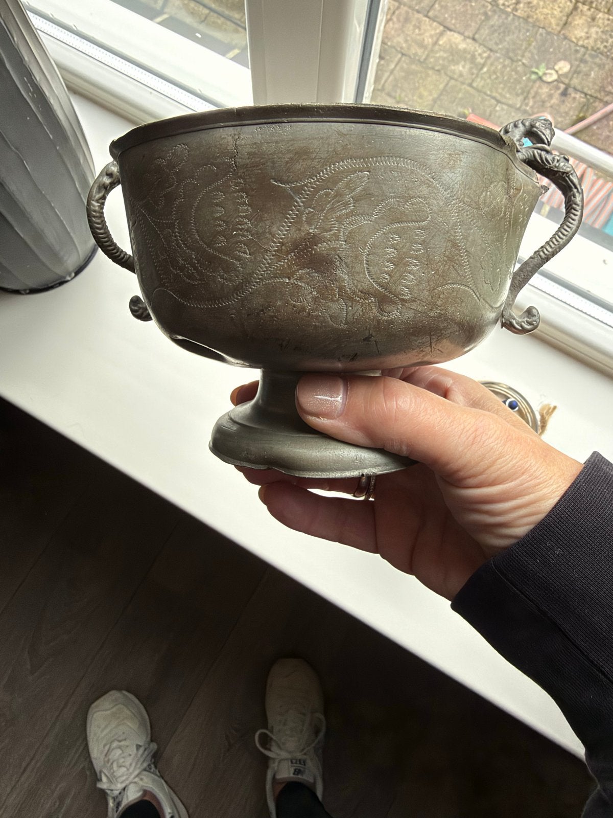 Antieke Bouillon/Wijn Bowl - Kasteel Singraven (1700-1750), Antiek en Kunst, Ophalen of Verzenden