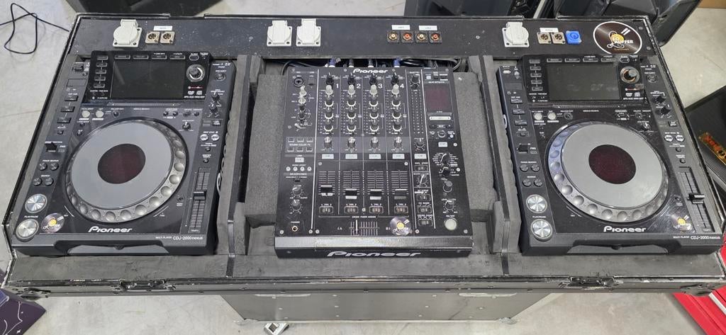 Pioneer nexus set flightcase, Ophalen of Verzenden, Zo goed als nieuw, Pioneer