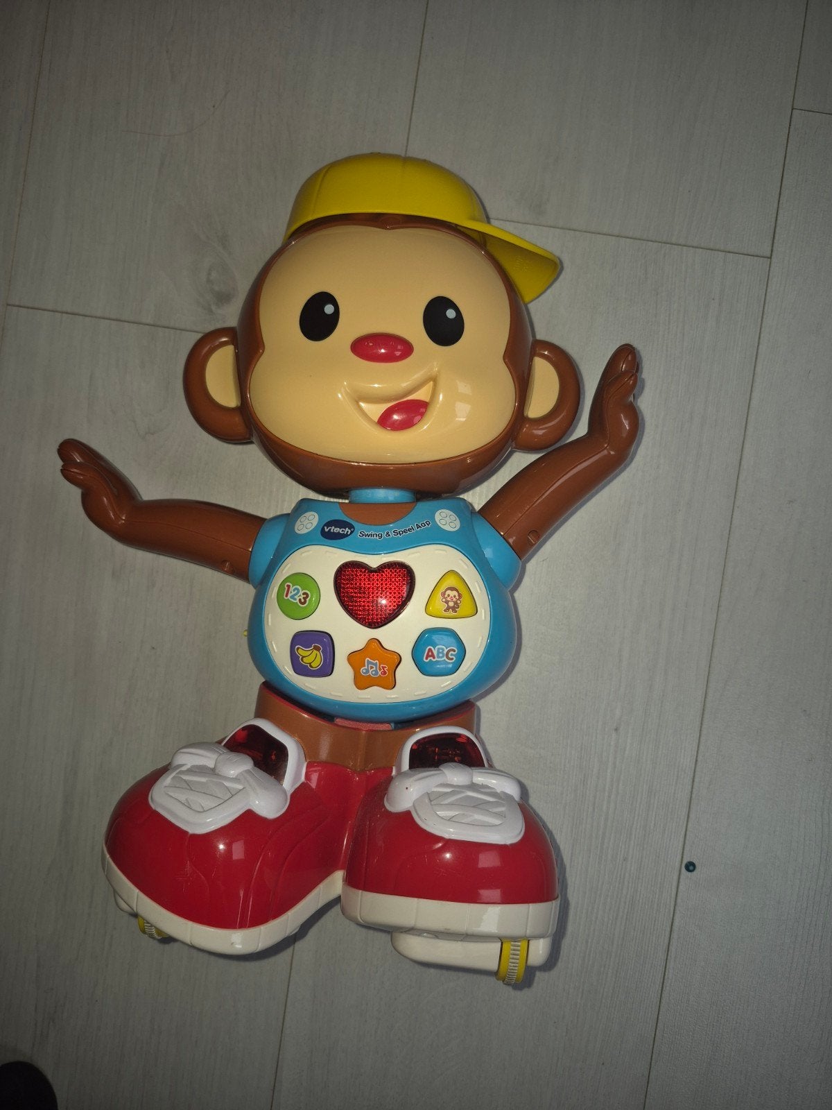 VTech Swing & Speel Aapje - Interactief Speelgoed, Ophalen of Verzenden, Gebruikt, Overige typen, Met licht