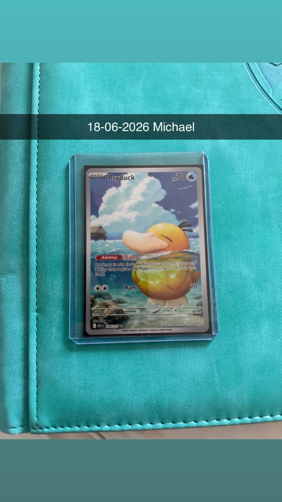 Psyduck ascended heroes, Ophalen, Zo goed als nieuw