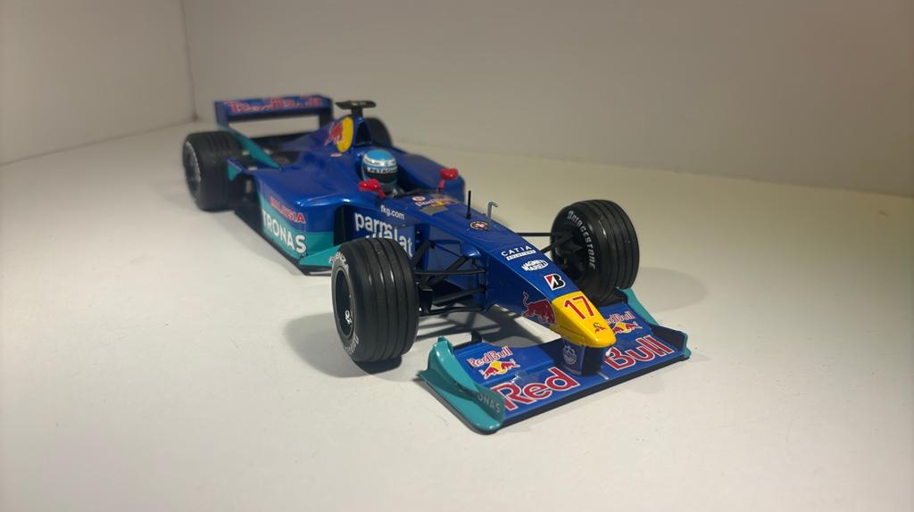 F1 red bull sauber c19 2000 minichamps 1.18, Ophalen of Verzenden, MiniChamps, A, A