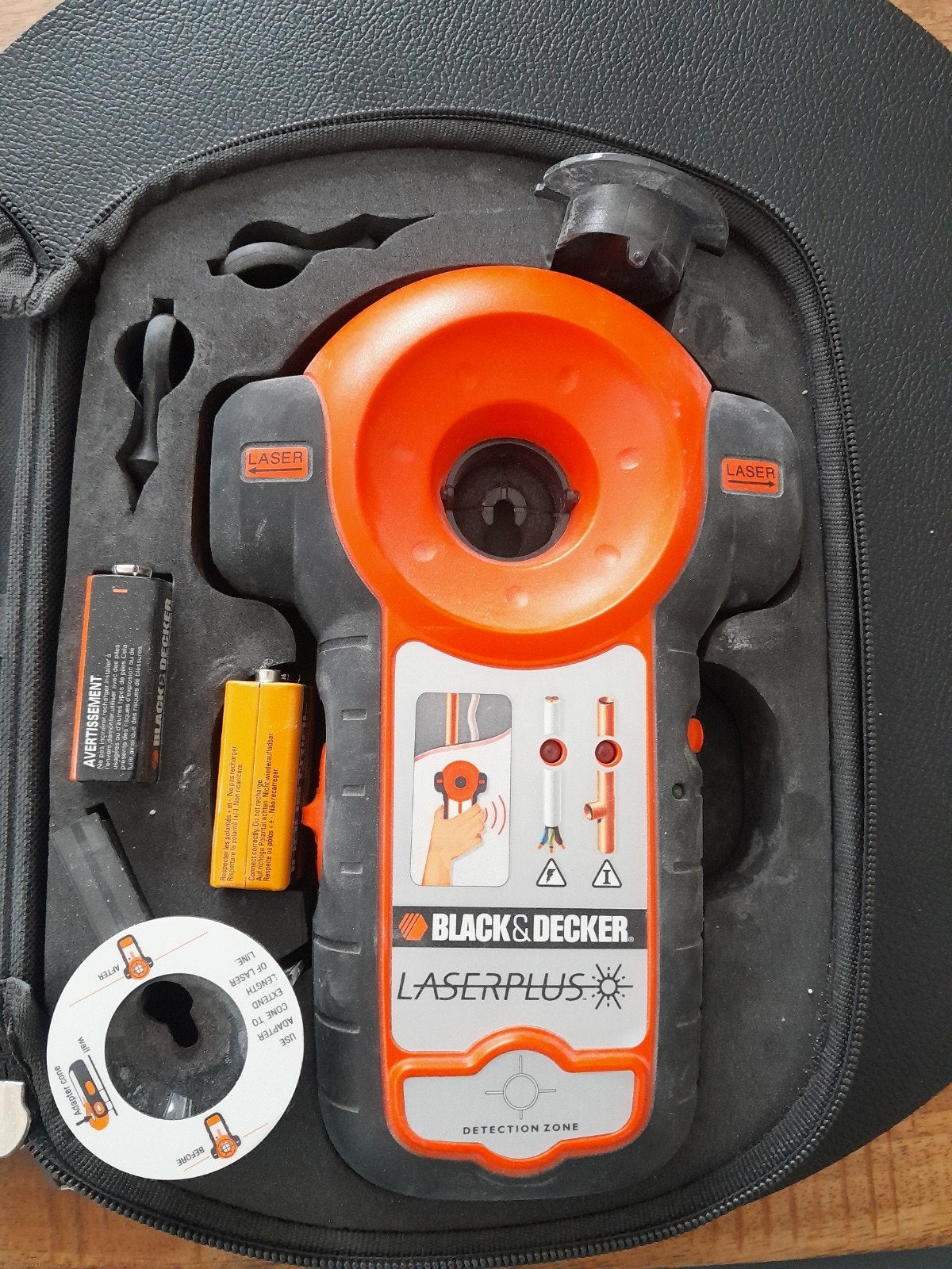 Black & Decker LaserPlus Laserwaterpas met detectie, Doe-het-zelf en Verbouw, Meetapparatuur, Ophalen of Verzenden
