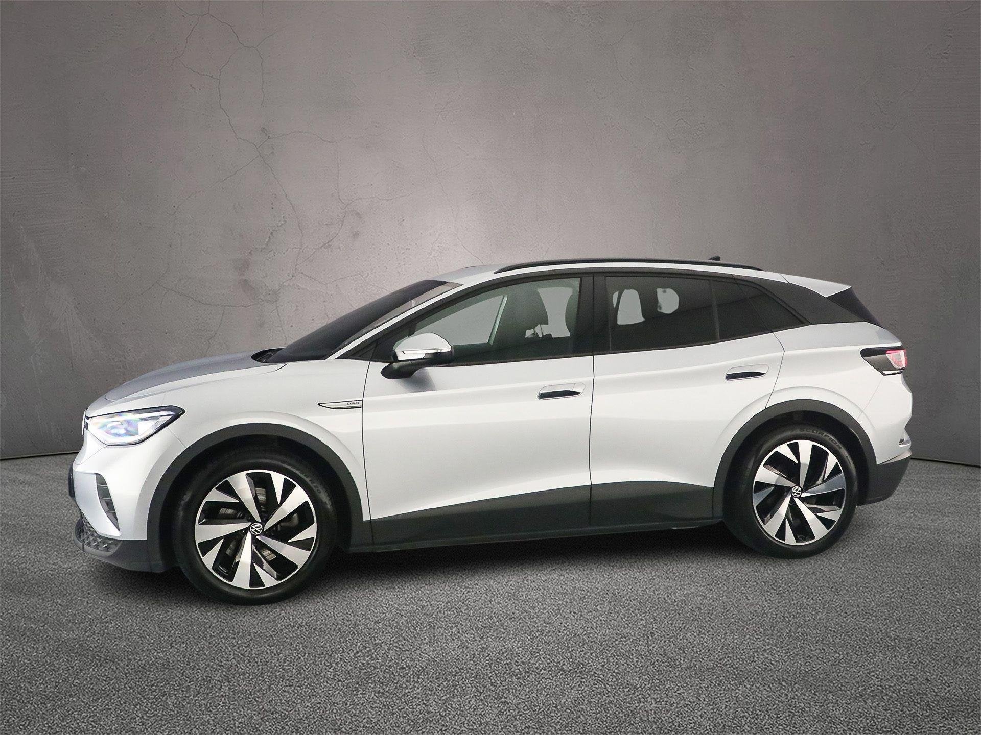 Volkswagen ID.4 Pro 77 kWh 204pk Automaat, Warmtepomp, Stoel, Automaat, Gebruikt, Zwart, 528 km