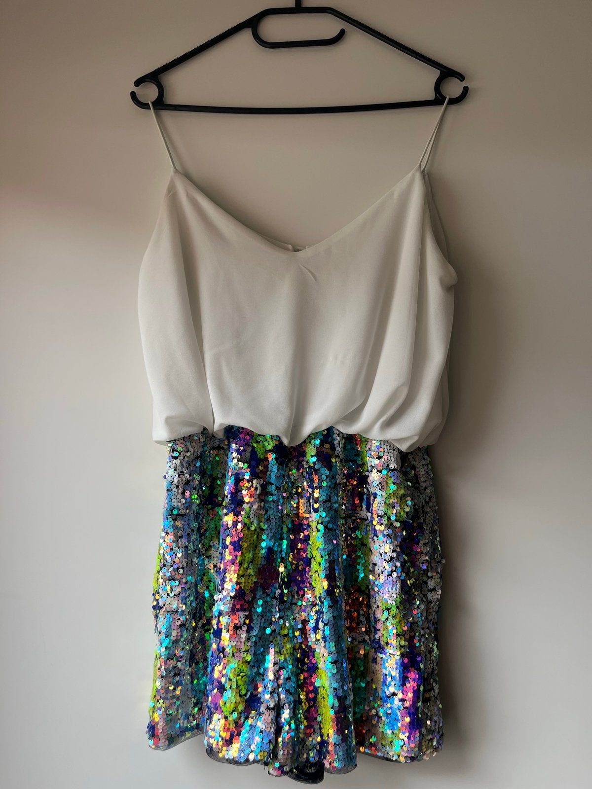 Feestelijke Jumpsuit met Pailletten - Maat S, Ophalen of Verzenden, Zo goed als nieuw, Maat 38/40 (M), Overige kleuren