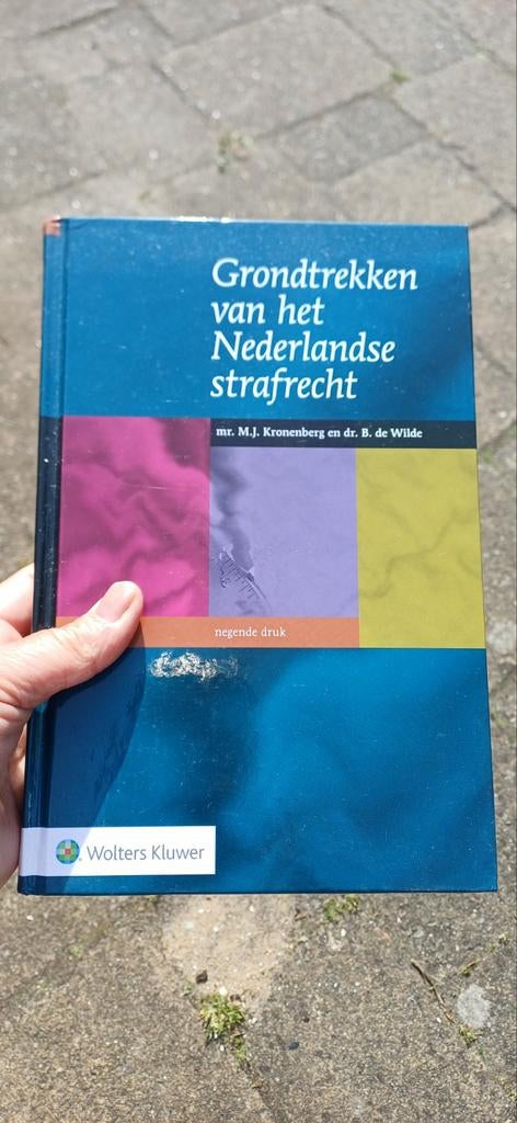 Grondtrekken van het Nederlandse Strafrecht - 9e druk, Boeken, Studieboeken en Cursussen, Ophalen of Verzenden