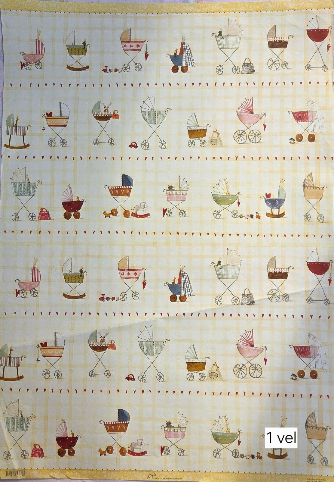 sier papier scrapbooking & boekbinden thema Baby's, Ophalen of Verzenden, Zo goed als nieuw, Papier of Karton