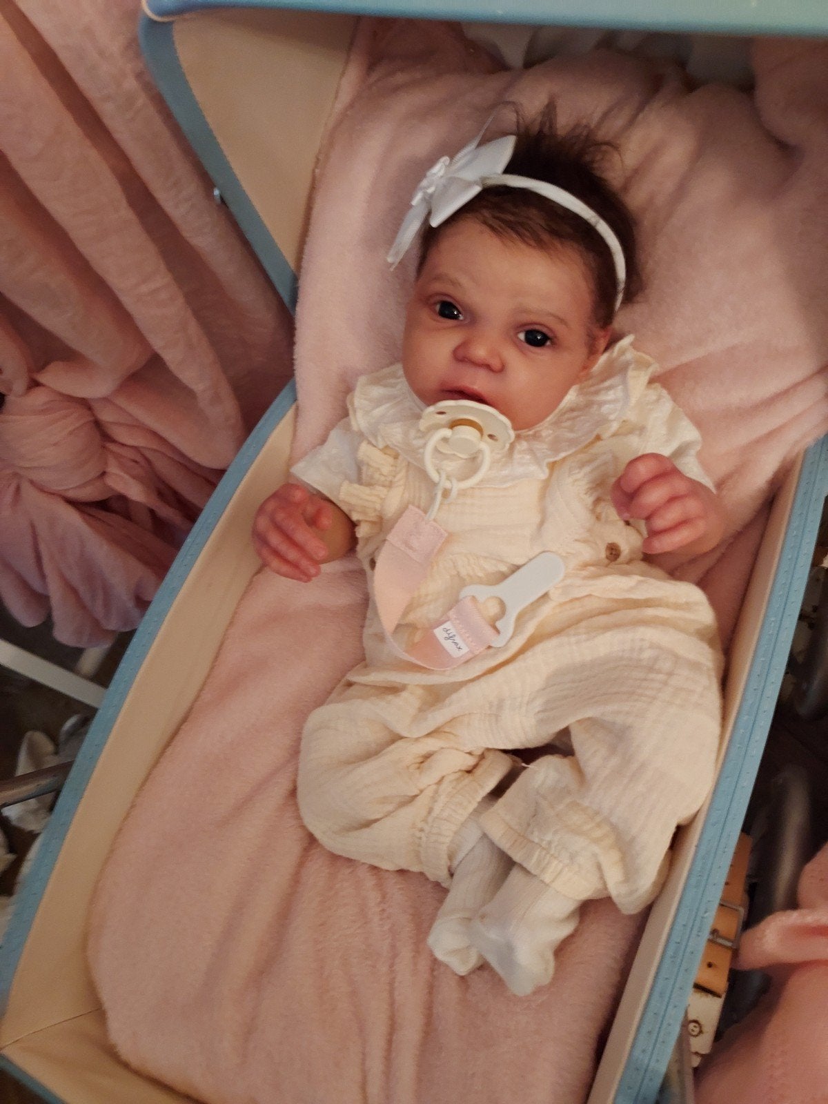 reborn Mayven️️️ ❤️❤️❤️van Angels reborn verlaagd in prijs, Verzamelen, Poppen, Ophalen of Verzenden, Zo goed als nieuw, Pop