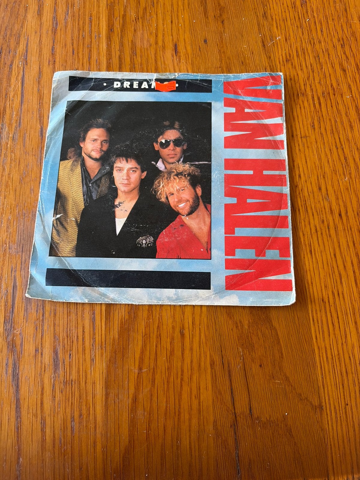 Van Halen - Dreams / Inside 7 inch single (1986), Cd's en Dvd's, Gebruikt, Originele persing, 7 inch, Ophalen of Verzenden