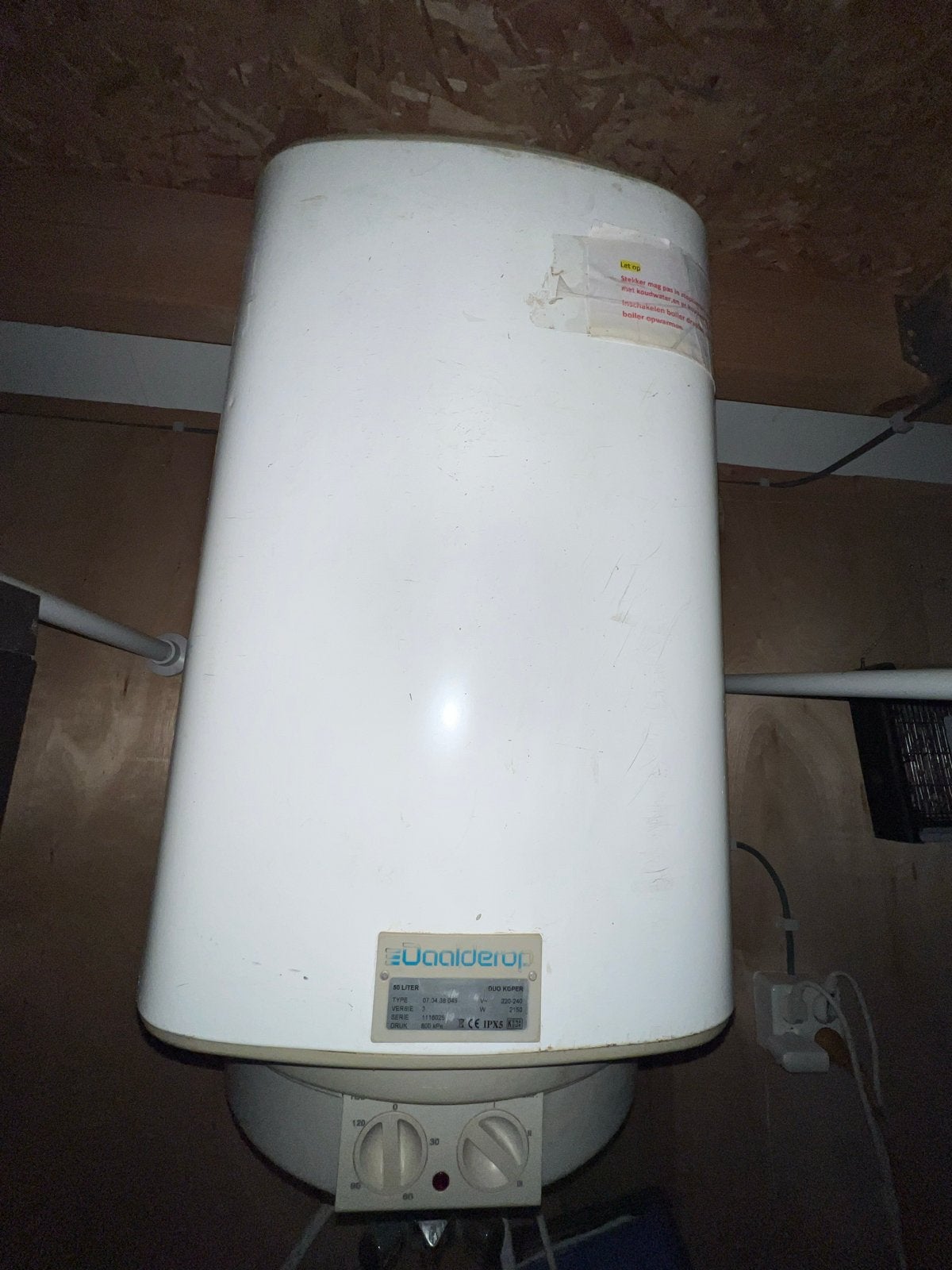 Nooddouche/tijdelijke douche met boiler, Doe-het-zelf en Verbouw, Ophalen, Gebruikt, Douche