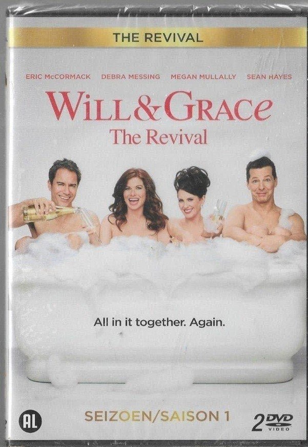 Will & Grace Seizoen 1 The Revival (in plastic), Alle leeftijden, Ophalen of Verzenden, Nieuw in verpakking, Komedie
