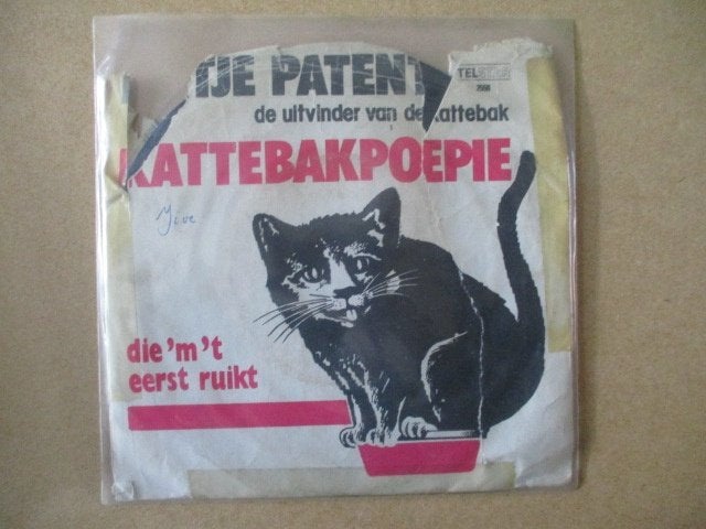 s0444 pietje patent - kattebakpoepie, Cd's en Dvd's, Ophalen, Gebruikt, 7 inch, Overige genres