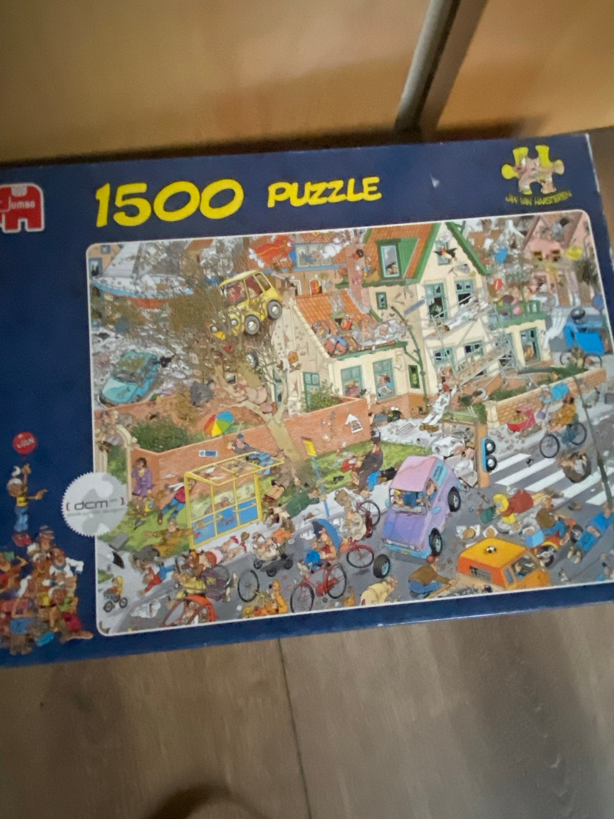 Jan van Haasteren 1500 stukjes puzzel, Ophalen, 500 t/m 1500 stukjes, Zo goed als nieuw, Legpuzzel