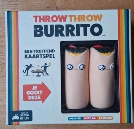 Throw Throw Burrito, kaartspel / gezelschapsspel, Ophalen of Verzenden, Gebruikt