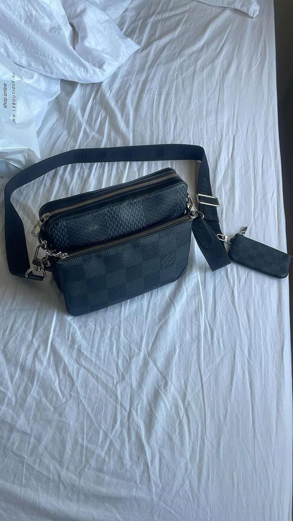 Lv Trio Messenger Bag Gebruikt, Ophalen