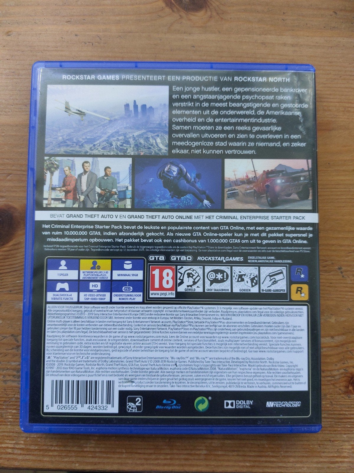 PS4 spel grand theft auto 5 GTA V, Spelcomputers en Games, Games | Sony PlayStation 4, Ophalen of Verzenden