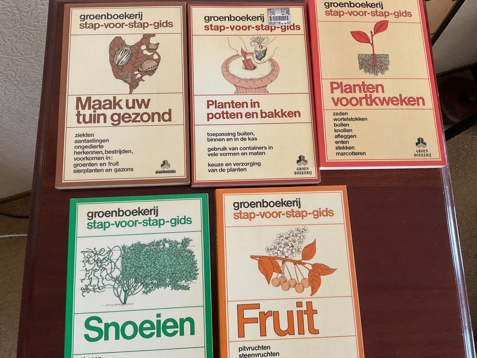 5 boeken serie groenboekerij, Ophalen of Verzenden, Zo goed als nieuw, Overige onderwerpen