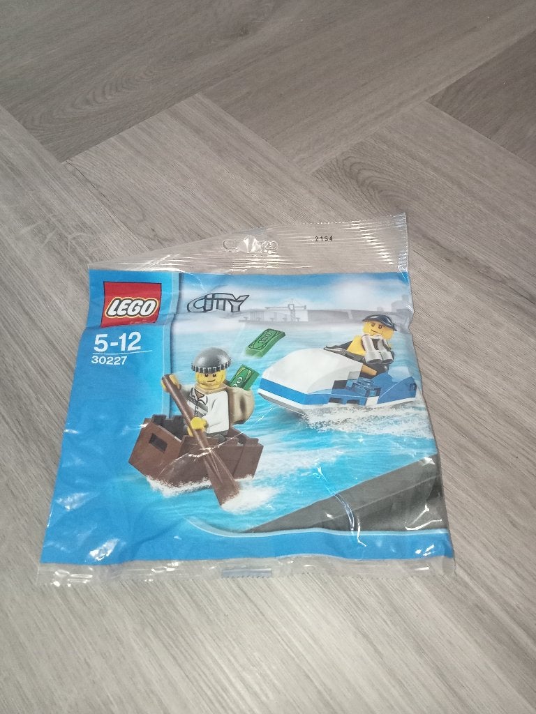 Lego Town City Police 30227 Police Watercraft Polybag (NIEUW, City, Nieuw, Ophalen of Verzenden, Complete set