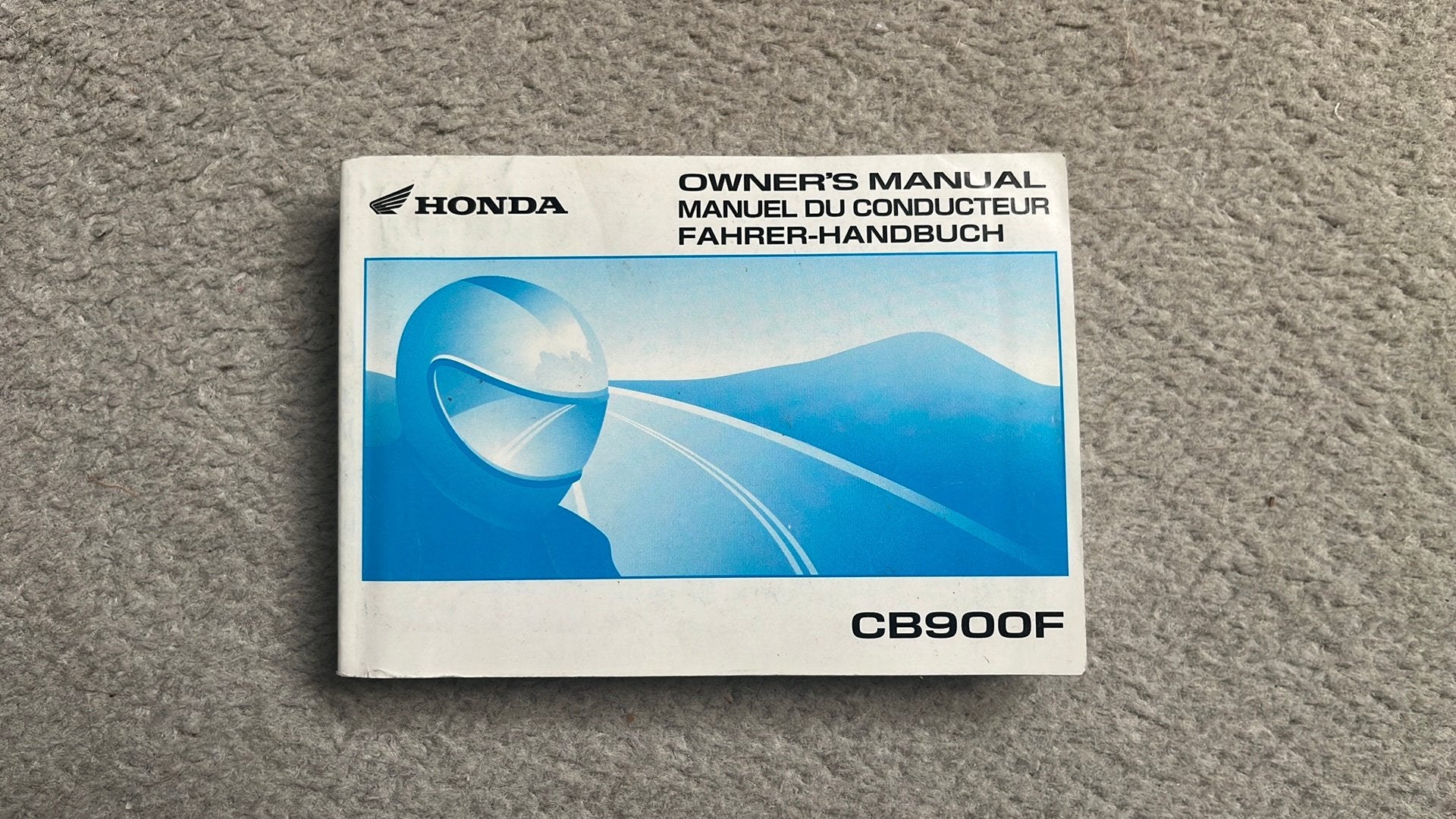 Honda CB900F CB 900 F handleiding / instructieboekje, Motoren, Ophalen of Verzenden, Honda