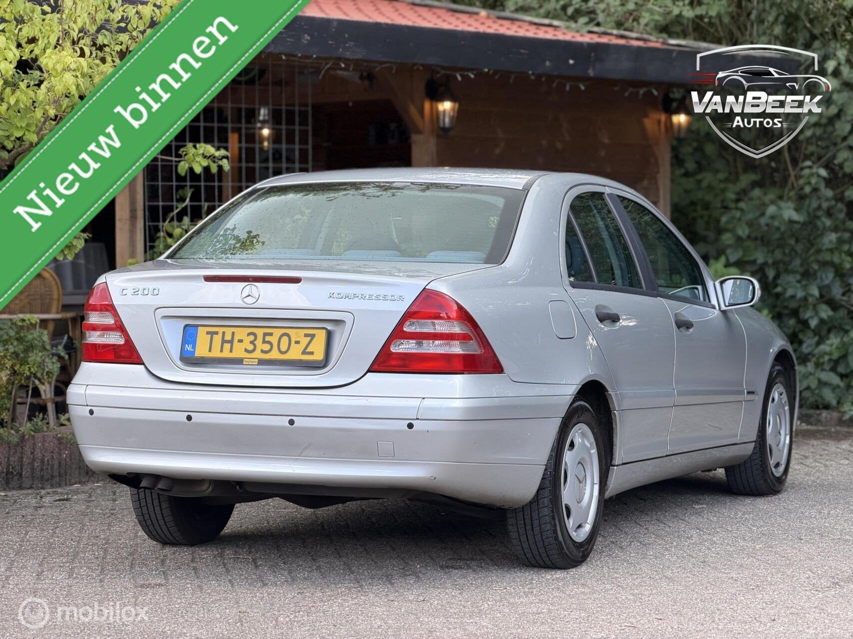 Mercedes C-klasse 200 K. Classic, Auto's, Mercedes-Benz, Automaat, 1998 cc, Gebruikt, 4 cilinders