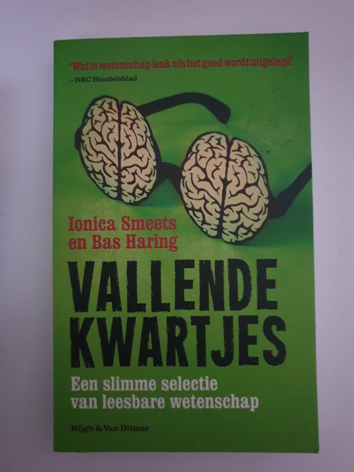 Vallende Kwartjes - Ionica Smeets & Bas Haring, Boeken, Ophalen of Verzenden, Gelezen, Ionica Smeets en Bas Haring, Natuurwetenschap