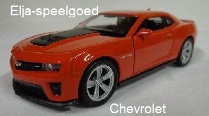 Modelauto 1:32 Chevrolet Camaro ZL1 (2018) auto in doos, Ophalen of Verzenden, Nieuw, Auto, Overige merken