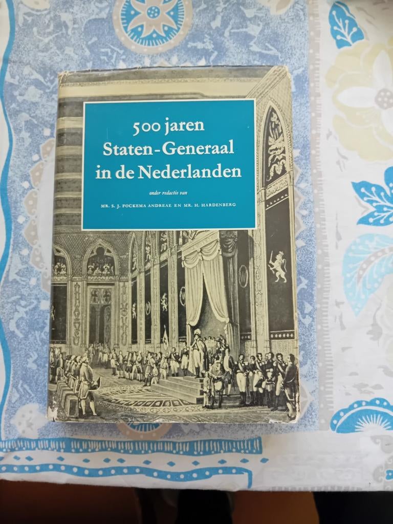 500 jaar Staten-Generaal in de Nederlanden - Geschiedenis, Ophalen of Verzenden, 20e eeuw of later, Gelezen, Mr. S.J. Fockema Andreae en Mr. M. Hardenberg