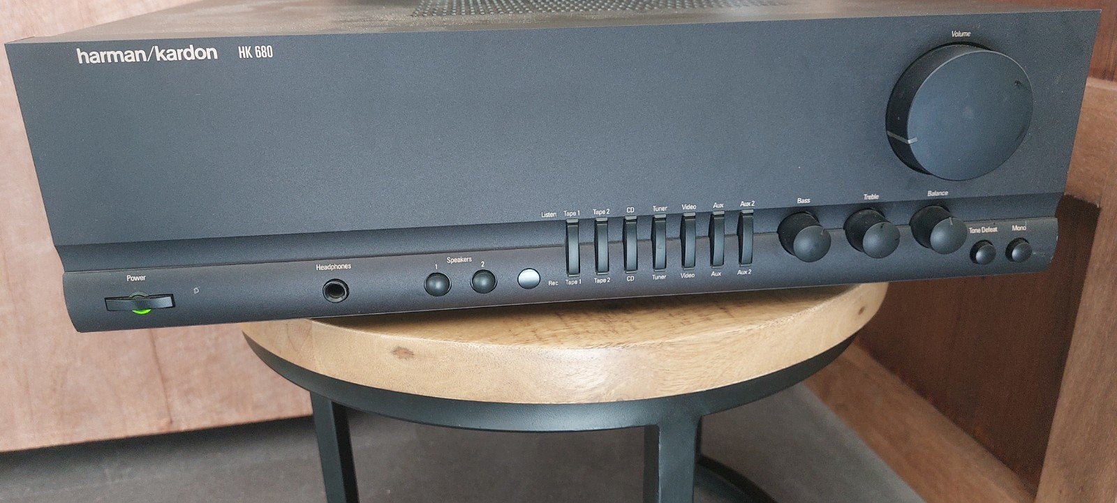te repareren - Harman Kardon HK 680 Versterker - Topkwalitei, Gebruikt, 120 watt of meer, Stereo, Ophalen