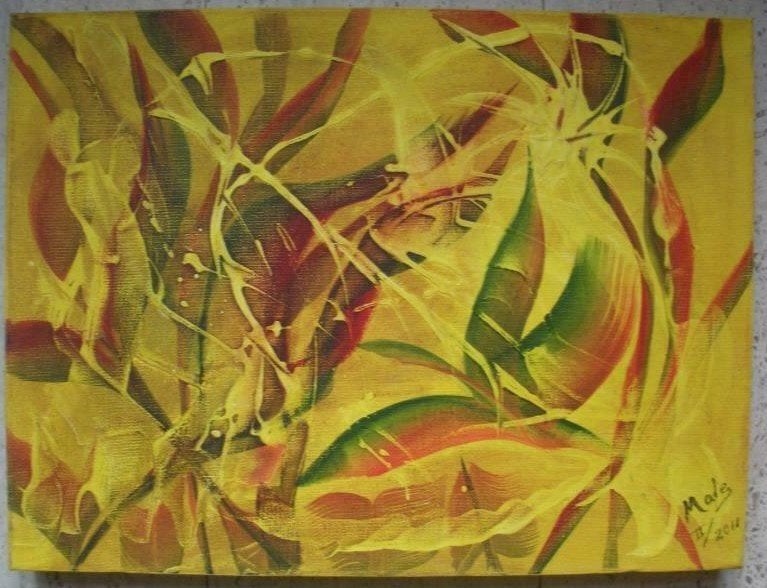 Modern Schilderij Malena van de Graaf (Mavyru-art), Ophalen of Verzenden