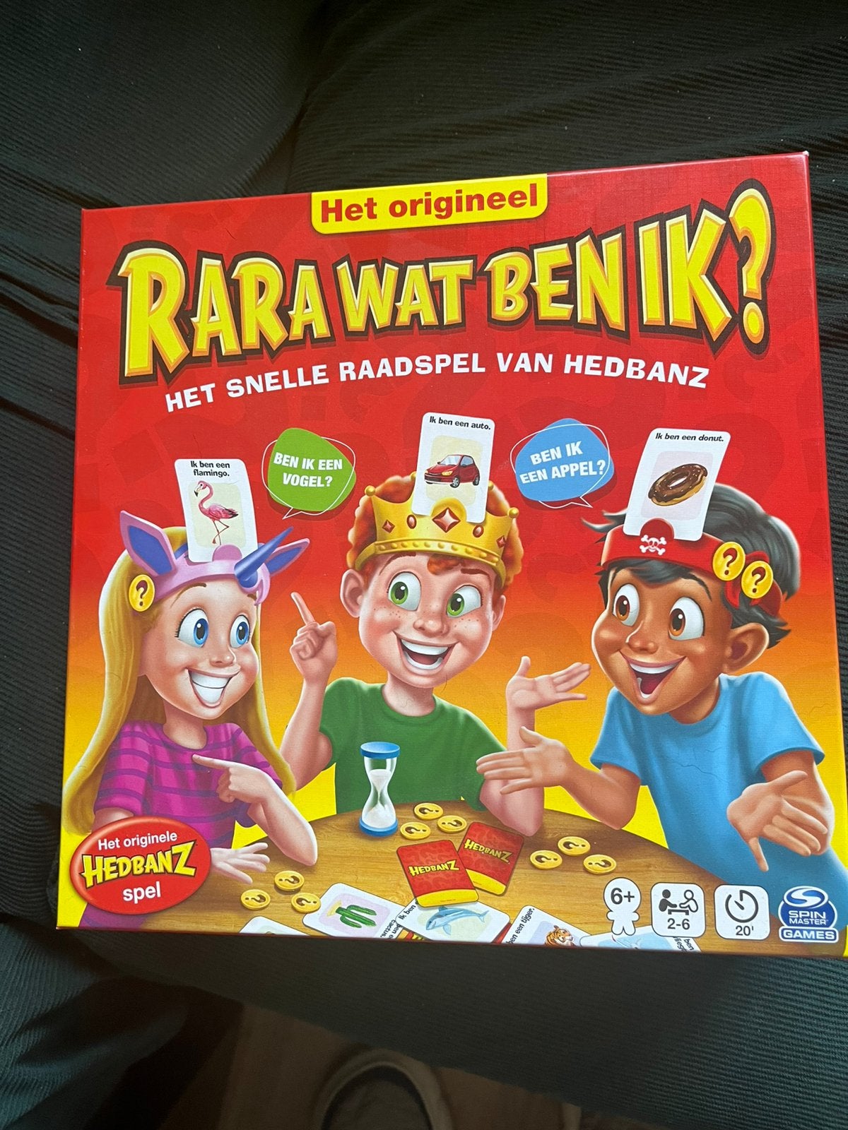 Spelletjes 6+ rara wat ben ik, Hobby en Vrije tijd, Ophalen of Verzenden, Zo goed als nieuw