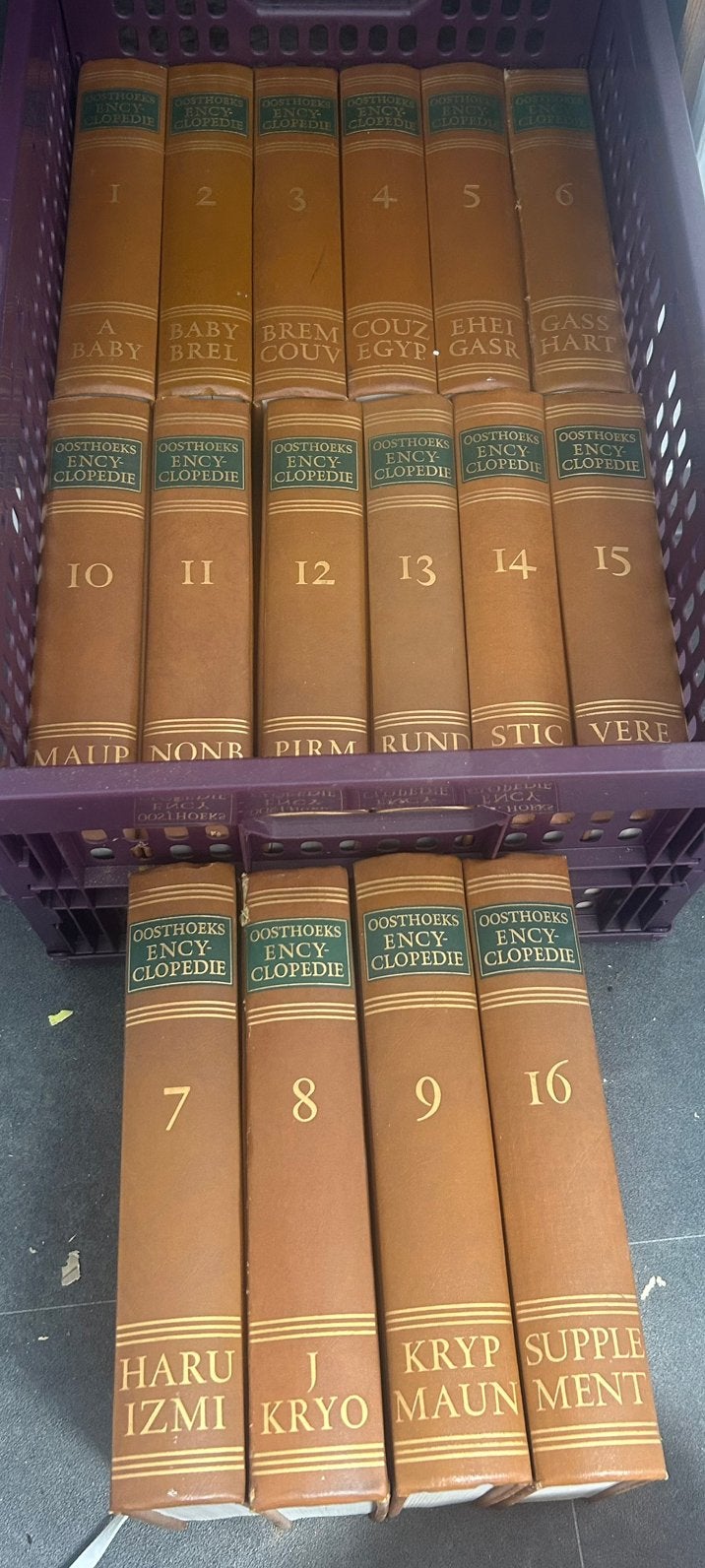 16 delen Oosthoeks Encyclopedie, Boeken, Encyclopedieën, Ophalen of Verzenden, Zo goed als nieuw