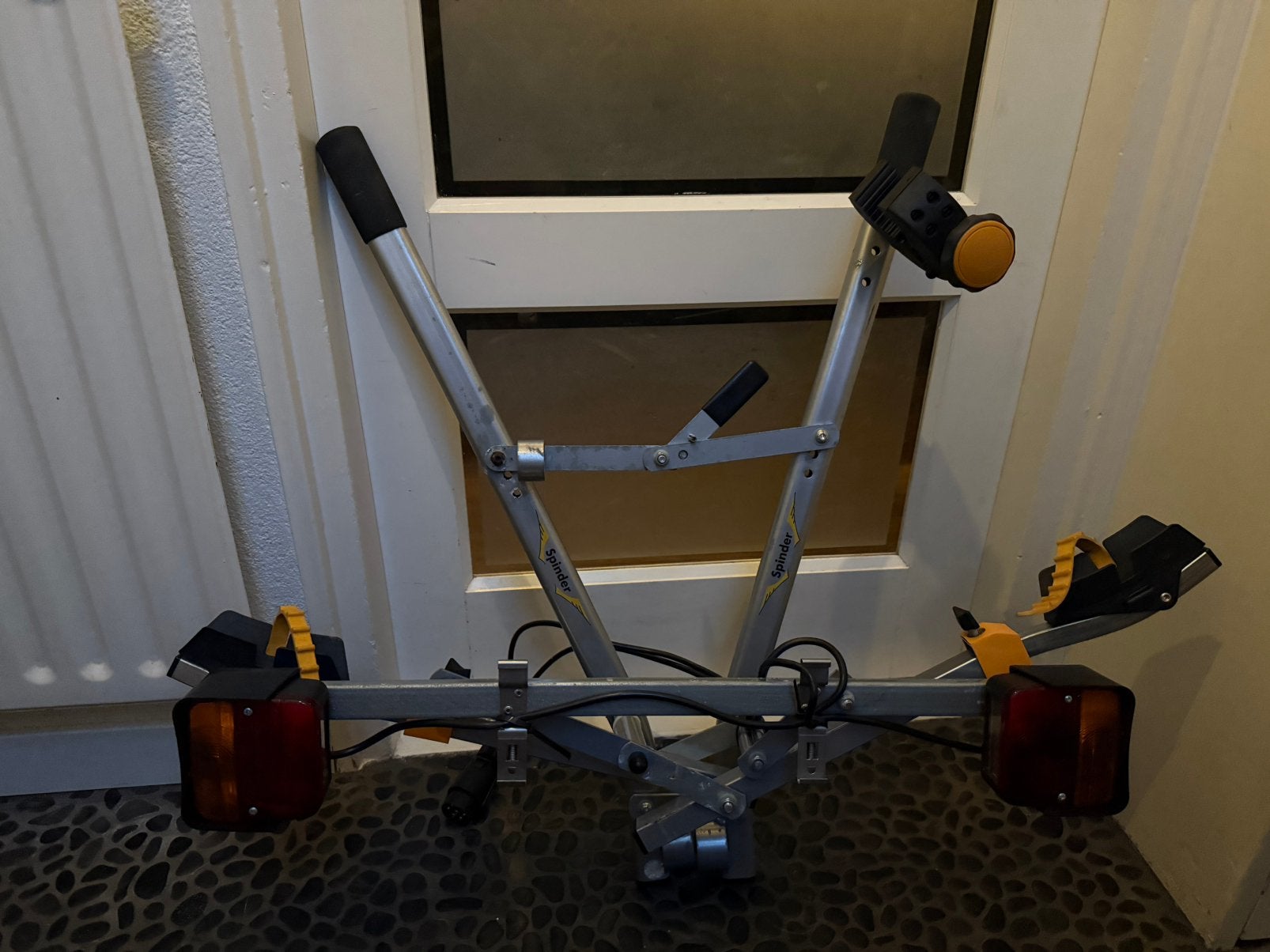 1 persoons spinder fietsdrager, Auto diversen, Fietsendragers, Ophalen, 1 fiets, Zo goed als nieuw, Trekhaakdrager