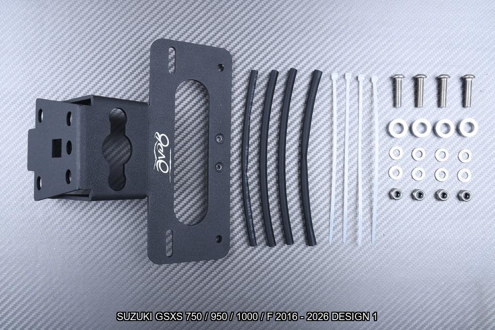 Kentekenplaathouder SUZUKI GSXS 750 950 1000 / F 2016 - 2026, Motoren, Verzenden, Nieuw