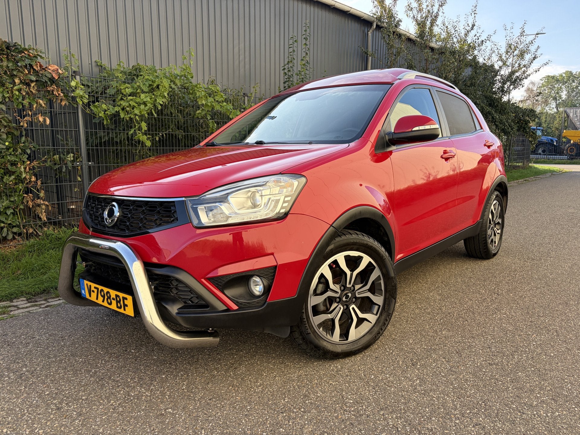SsangYong Korando 2.2 e-XDI Sapphire HR / GRIJS KENTEKEN / L, Auto's, 2157 cc, Gebruikt, Euro 6, Bedrijf