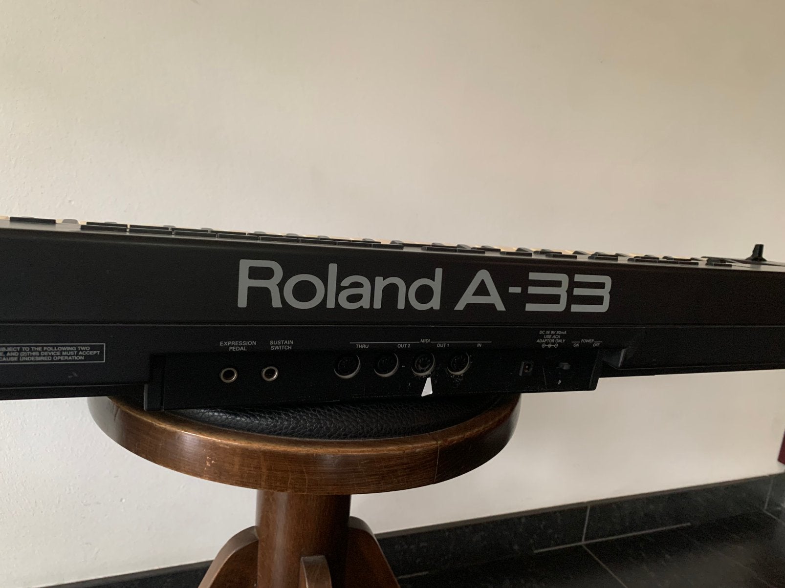 Rolans A-33 master keyboard., Ophalen, Zo goed als nieuw