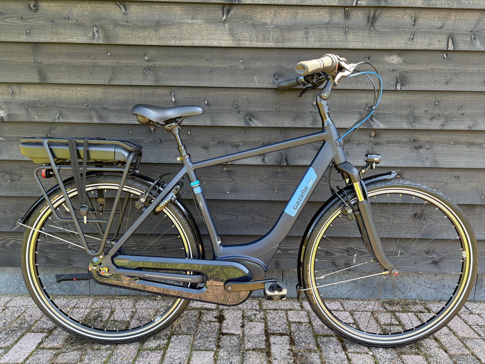Nieuwe Gazelle Paris C7 HMB Herenfiets/Bosch Motor/400WH 🚲, Fietsen en Brommers, Ophalen, Nieuw, 51 tot 55 cm, 50 km per accu of meer