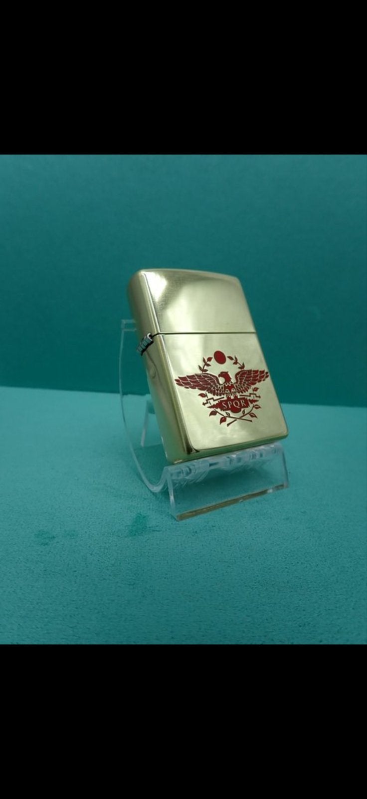 Zippo Custom SPQR Street Brass Aansteker - Nieuw, Ophalen of Verzenden, Nieuw, Aansteker